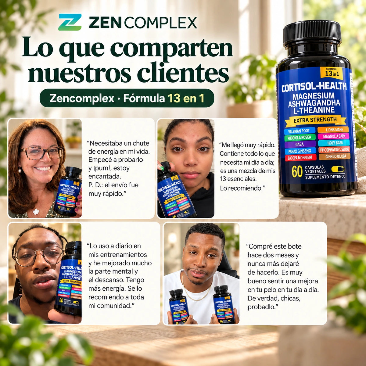 Cortisol Balance · Fórmula antiestrés